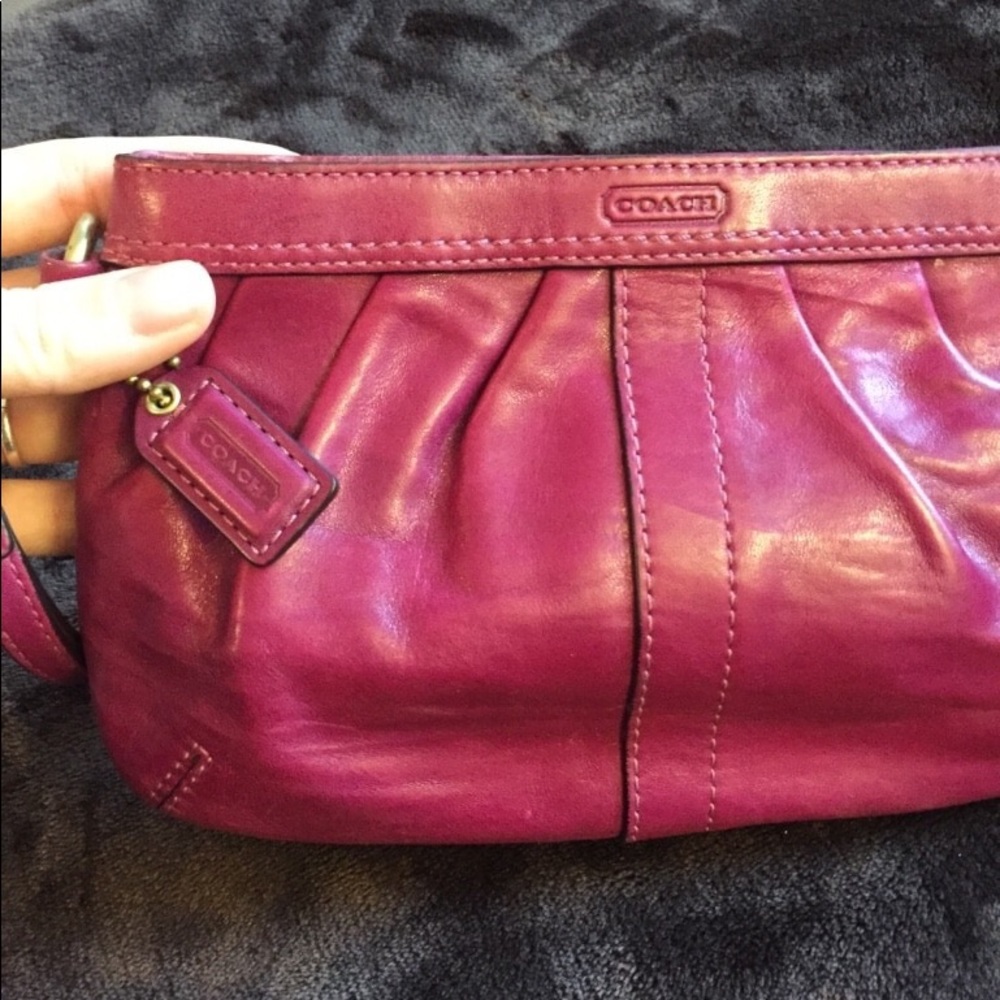 Coach Large Wristlet - Picture 2 of 3